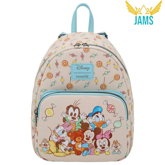 Loungefly Handbags - Loungefly Disney Mickey Mouse And Friends Babies Mini Backpack New
